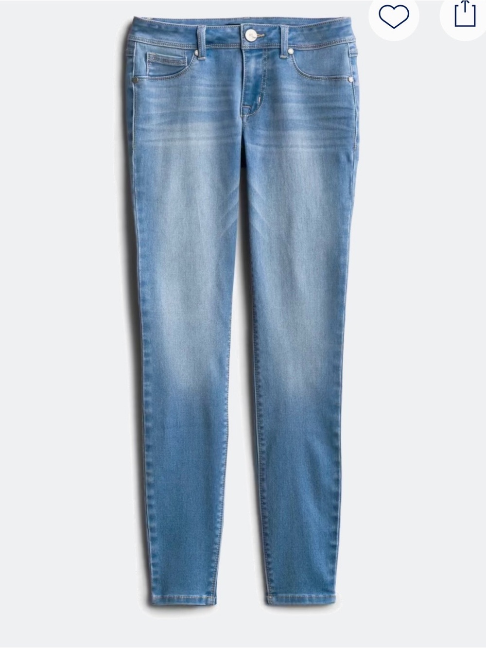 1822 Denim Light Blue Women's Skinny Jeans
